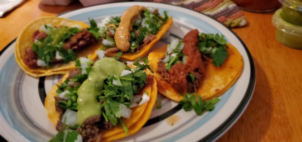 Asada Birria Tripas Buche Tacos
